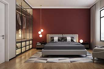 德州现代风格-卧室