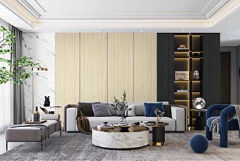 德州客厅空间案例