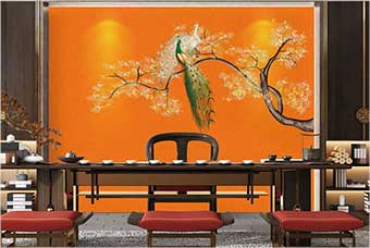 德州森佰汇航空纤维墙咔（春花秋月）