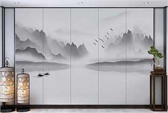 德州森佰汇航空纤维（山水画系列）