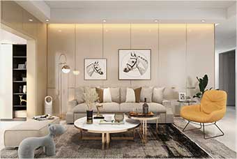 德州客厅空间案例