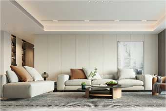 德州客厅空间案例