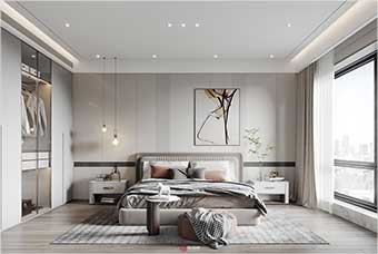 德州卧室空间案例