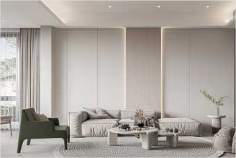 德州客厅空间案例