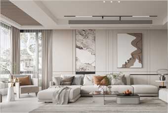 德州客厅空间案例