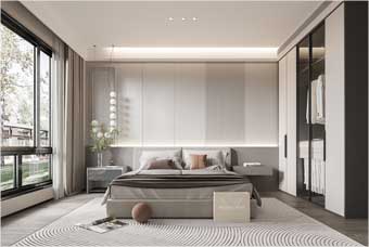 德州卧室空间案例